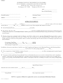 Form Cv-2070 Affidavit Of Service For Landlord And Tenant Branch
