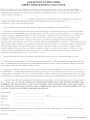 Assumption Of Risk Form Short-Term Missions Volunteer Printable pdf