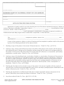 Form Laciv 108 Application For Publication
