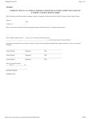 Form Char010 - Certification To Accompany Reports Submitted On Forms Other Than Official