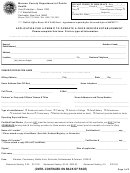 Application For A Permit To Operate A Food Service Establishment Form - Monroe County Department Of Public Health