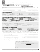 Dh Form 3075 - Florida Wic Program Medical Referral Form