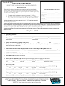 Form No. 627 Notice Of Water Right Printable pdf