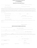 Registration Of Escrow Bank Account Form