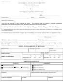 Form 33.190 - Report Of Vision Screening Form - Los Angeles