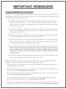 Charter/accident Insurance Change Application Form