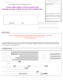 Form 41 - Fy2016 Wellesley Application For Senior 65 And Older Statutory Exemption Printable pdf