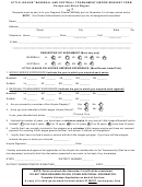 Little League Baseball And Softball Tournament Umpire Request Form