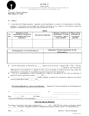 Form-c Application For Nomination/change/cancellation Of Nomination Under Senior Citizens Savings Scheme, 2004