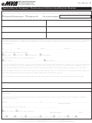Form Vr-198 - Application For Assigned Vehicle Identification Number