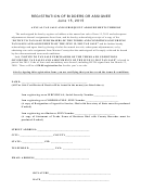Registration Of Bidders Or Assigners - Individual Form