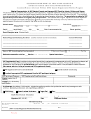 Form Wic-48 - Louisiana Women, Infant And Children (wic) Special Supplemental Nutrition Program Form - Louisiana Department Of Health And Hospitals