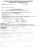 21st District Court Calendar Request And Notice Of Hearing For General Civil Or Chambers Hearing Form