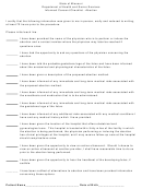 Informed Consent Checklist - Abortion Template