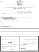 Form Wv/brt-814 - Application For Refund Of Business License Registration Fee