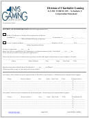 Gc/bc Form 105 - Schedule C - Corporation Statement - Nys Gaming Commission - Division Of Charitable Gaming