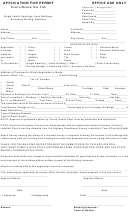 Building Permit Application Form - Town Of Boston