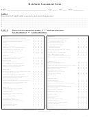 Fillable Metabolic Assessment Form Printable pdf