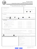 Business Entities Records - Order Form - 2017