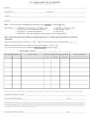 Va - Enrollment Data Form (edf)