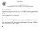Form R-1060 - Certificate Of Exemption