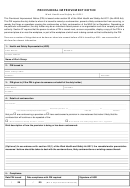 Provisional Improvement Notice Form Printable pdf