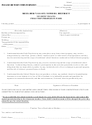 Field Trip Permission Form - Boulder Valley School District
