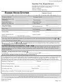 Form 9-2012 - Confidence Test Report - Seattle Fire Department Printable pdf