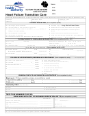 Heart Failure Transition Care Form - Vancouver Island Health Authority