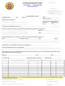 Business License Application Form - Cuty Of Montgomery - Alabama