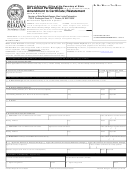 Form Amendment To Certificate Form-state Of Arizona - 2015