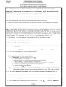 Form Upa-138 - Statement Of Registration As A Foreign Registered Limited Liability Partnership - Virginia