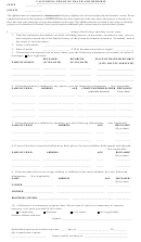California Proof Of Death And Heirship Template