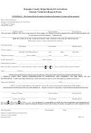 Inmate Visitation Request Form