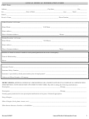 Annual Medical Information Form
