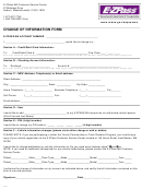 Change Of Information Form - Massachusetts Department Of Transportation