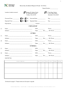 Form 18-101a - Security Incident Report
