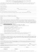 Application For Land Division/ Rezoning Form