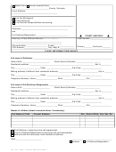 Form Jdf 1000 - Case Information Sheet