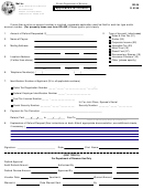 Form Dr-26 - Application For Refund 1998