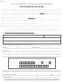 Form Rpd-41071 - Application For Tax Refund - 2000
