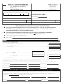 Cca Form 120-18 - Application For Refund 2006