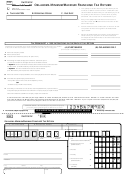 Form 215 - Oklahoma Minimum/maximum Franchise Tax Return