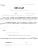 Form Crn-1 - Contribution Retention Notice - Delaware Office Of Pensions