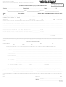 Application For Leave Of Absence Due To Illness Form