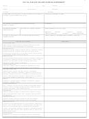 Patient Nursing Assessment / Initial Evaluation Form Printable pdf