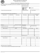 Form Ador 20-1020 - Collection Information Statement For Business