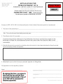 Application For Reinstatement Of A Domestic Limited Liability Partnership Form