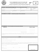 Form Tc159 - Affidavit In Support Of Application For Correction - 2006