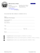 Approval Certificate Form
